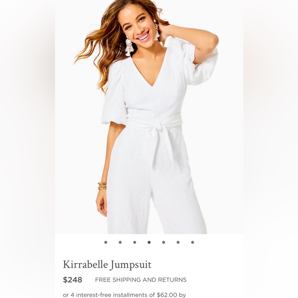 Lilly Pulitzer - Kirrabelle Jumpsuit - Size 12